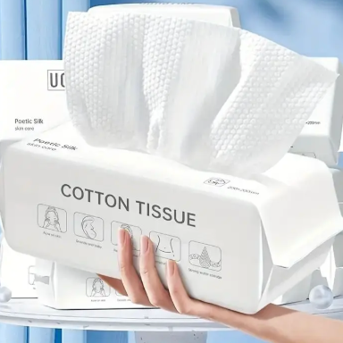 Natural eyelid cleansing cloth