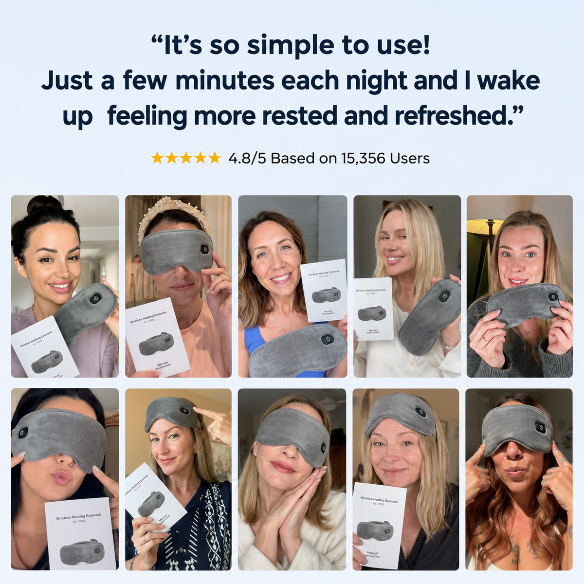 Gozzles™ Heated Eye Mask