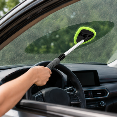 Extendable Microfiber Windshield Cleaner